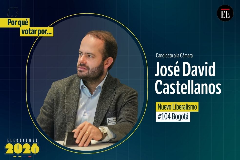 “Por qué votar por”: José David Castellanos candidato a la Cámara