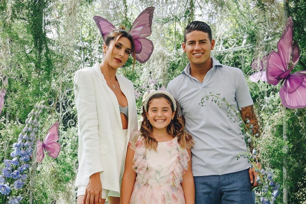 Hija de James Rodríguez practica deporte que podría llevarla a las grandes ligas