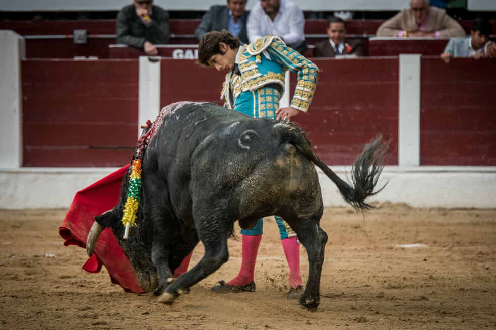 Sebastián Castella salvó la tarde en La Santamaría