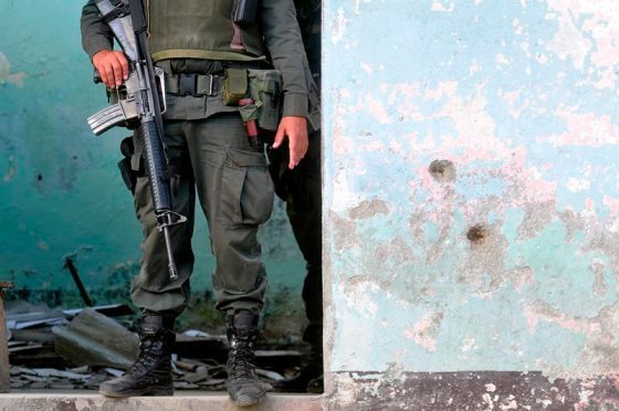 Farc ataca estación de Policía en Cauca dejando a dos uniformados heridos