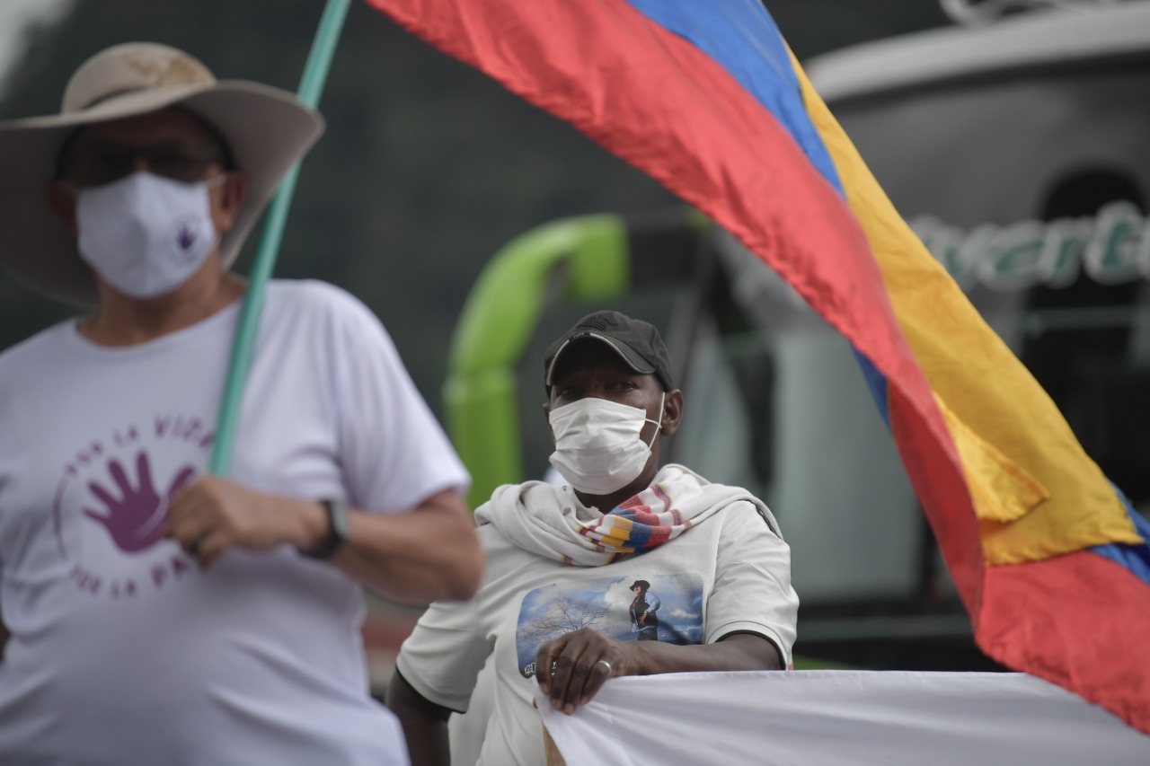 La marcha "Por la Vida y Por la Paz" se adelanta desde diferentes regiones del país como Casanare, Norte de Santander, Arauca y Sucre. Tienen como destino Bogotá.