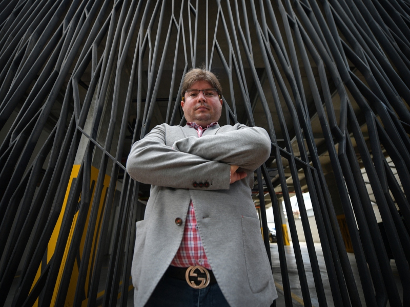 Esteban Delgado, fundó Gistic Soluciones en 2008.