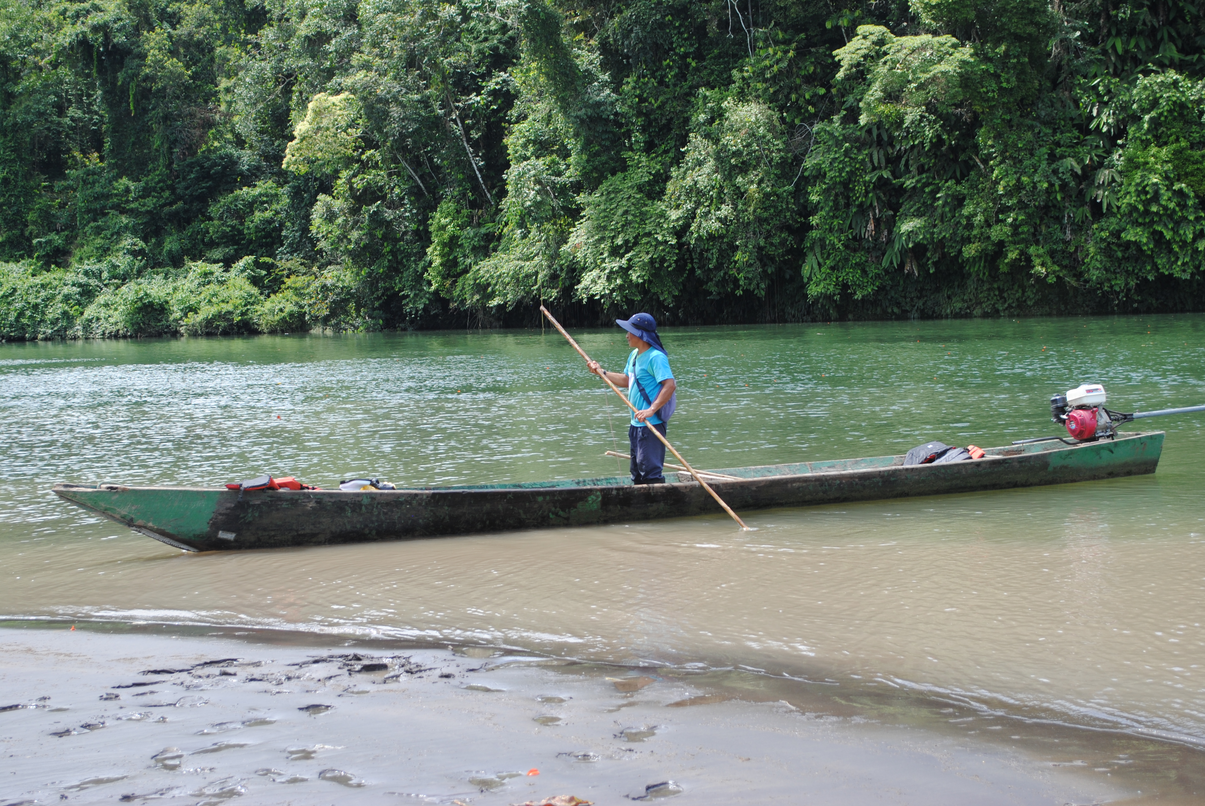 Pescadores del Amazonas.
