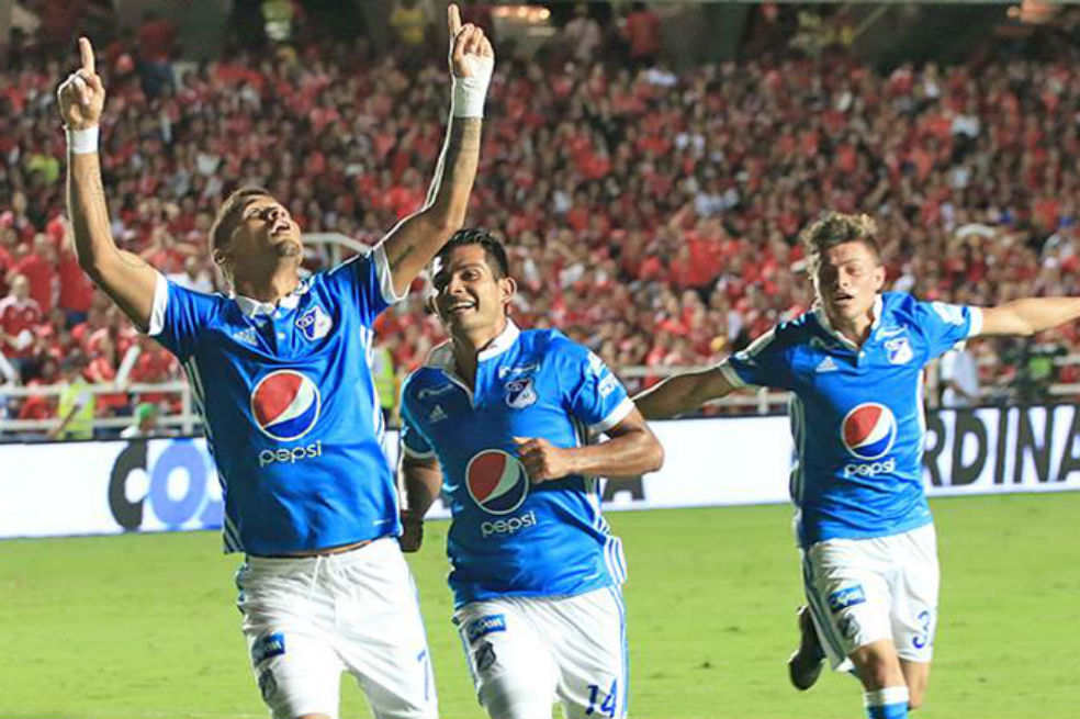 Millonarios tomó ventaja en la semifinal frente a América: ganó 2-1 en el Pascual