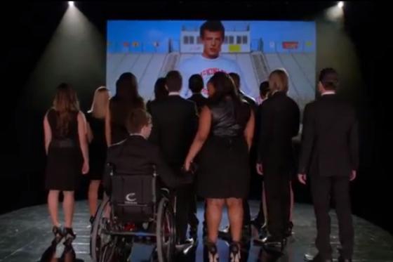 El emotivo homenaje a Cory Monteith en Glee