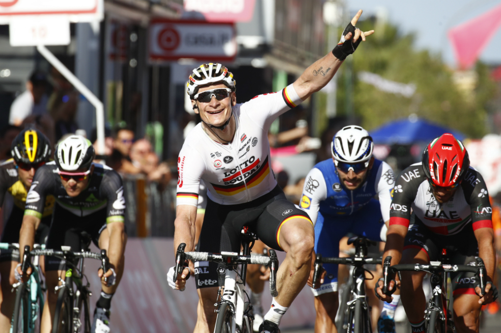 Fernando Gaviria fue cuarto en la segunda etapa del Giro de Italia
