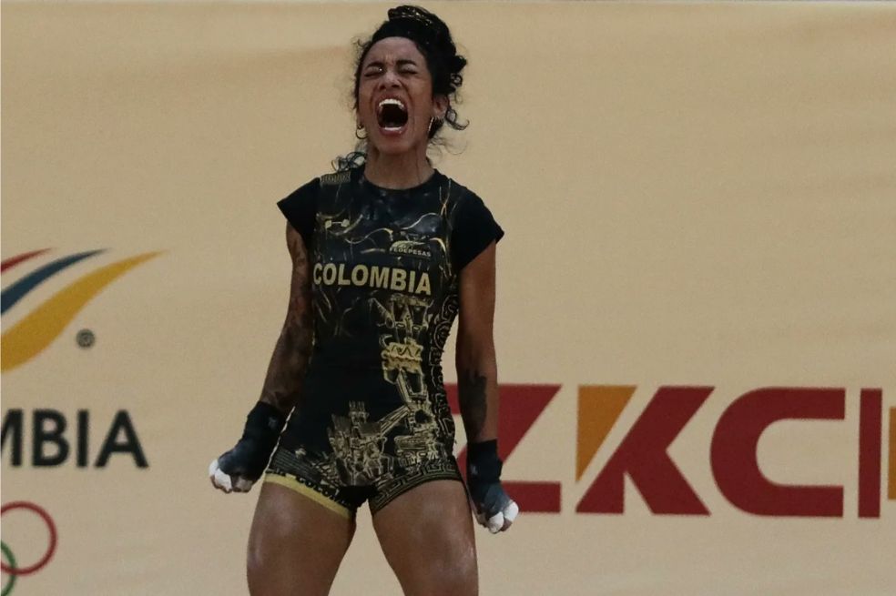 Manuela Berrío le dio a Colombia sus primeras medallas en el Mundial de Pesas