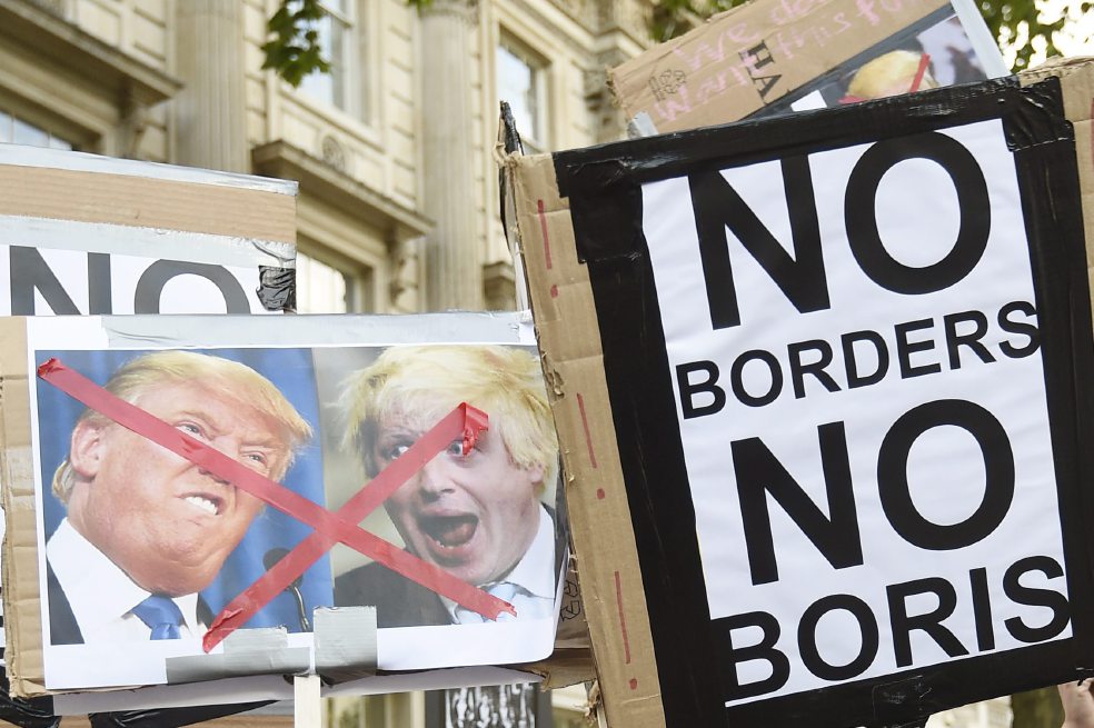 Británicos que apoyan la permanencia de su país en la UE se reunieron el viernes en Londres. / EFE