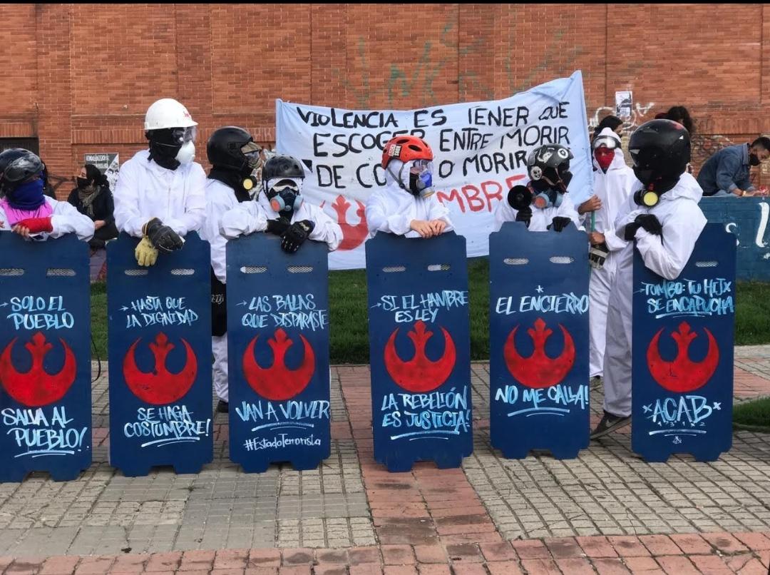 Escudos azules alertan sobre un presunto montaje judicial en su contra por parte de la Policía