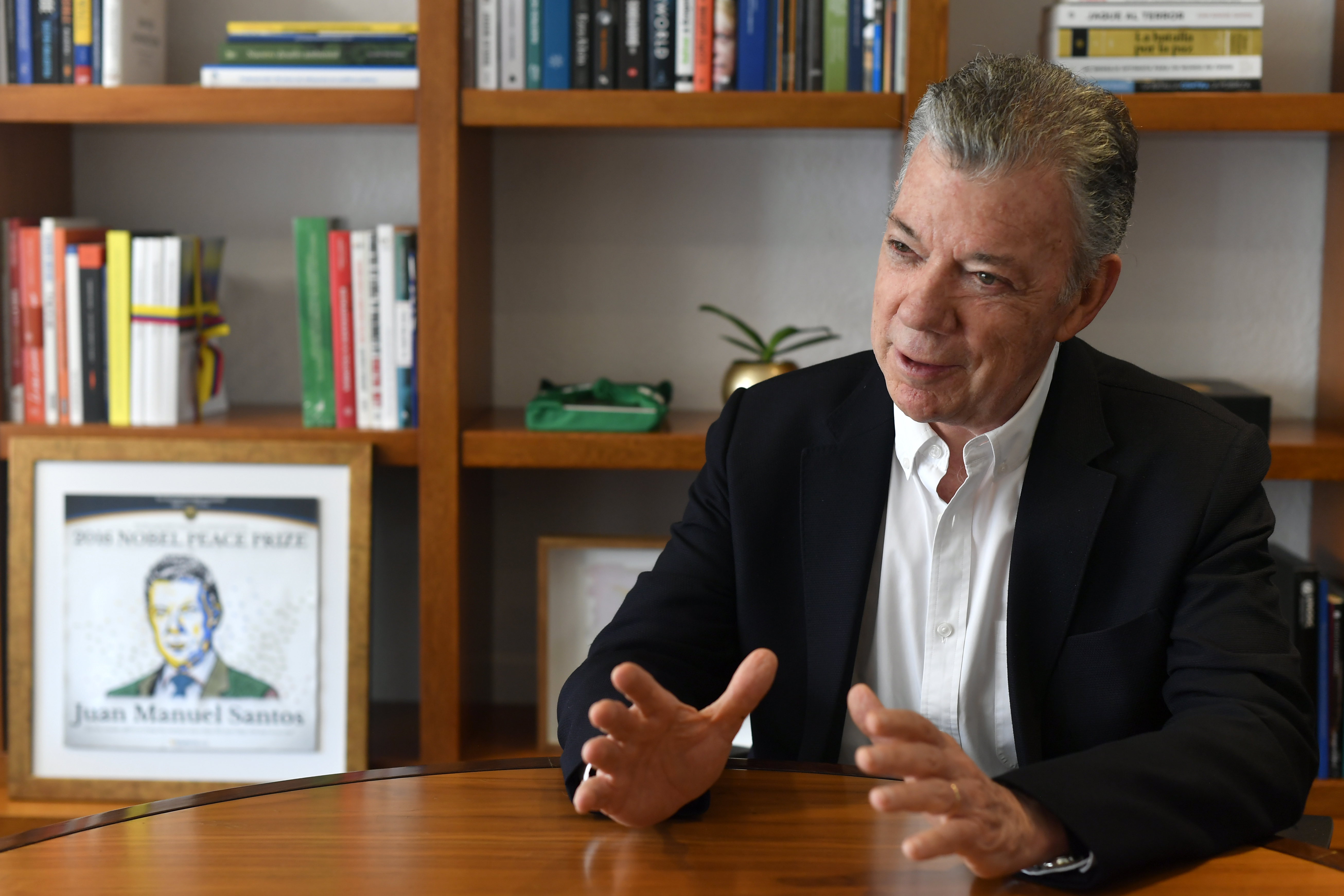 Expresidente de Colombia y nobel de paz, en entrevista