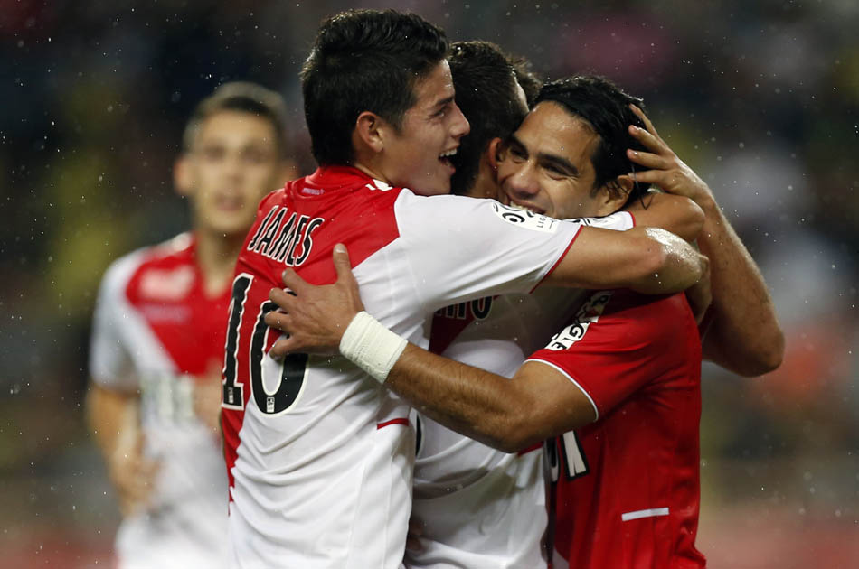 El Mónaco de Falcao y James defiende el liderato ante un débil Reims