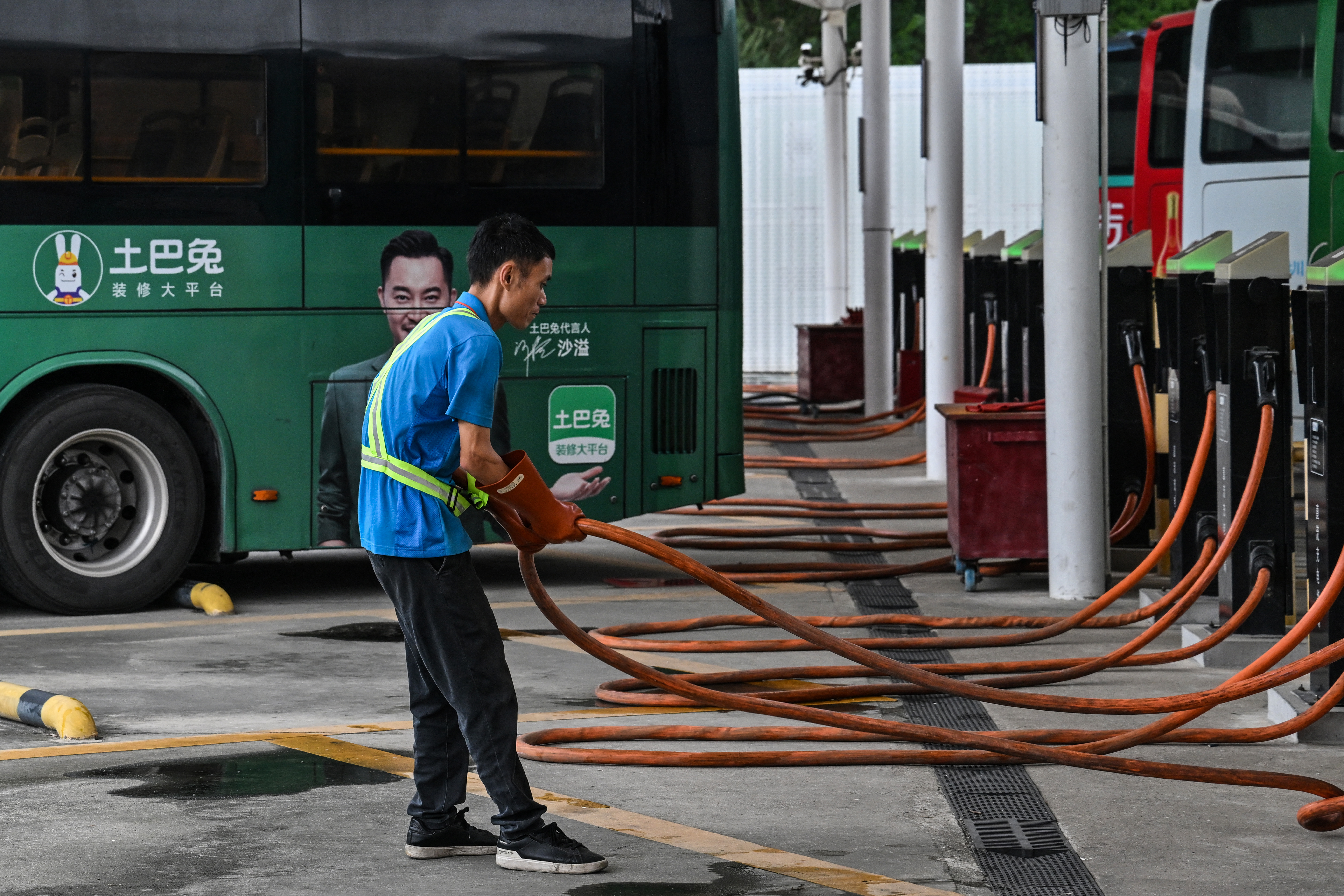 Shenzhen, la ciudad china que funciona solo con autobuses eléctricos
