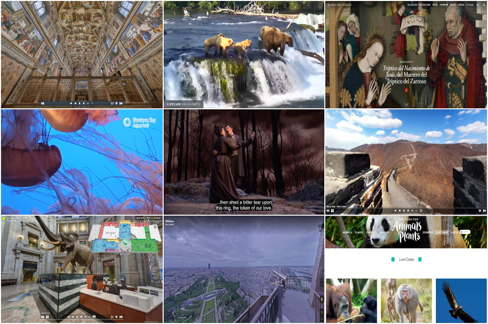 En fotos: Turismo desde casa, un recorrido virtual por Parques Naturales, museos, zoológicos y teatros
