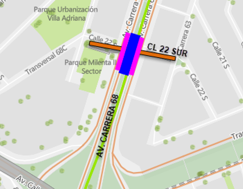 ¡Ojo! Habrá cierre de calzada en Av. Carrera 68 con calle 22 Sur