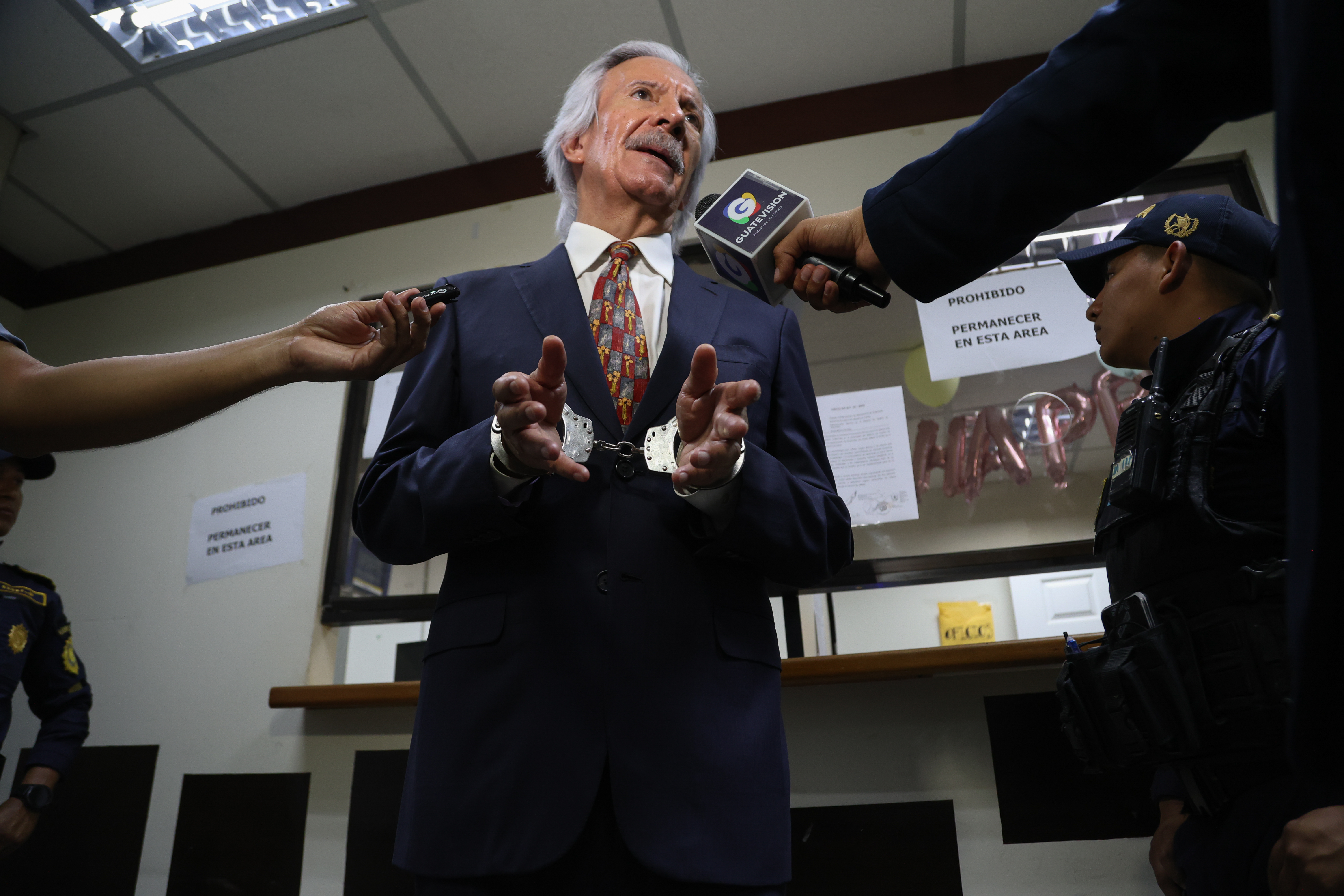 José Rubén Zamora, periodista guatemalteco, fue enviado de nuevo a prisión
