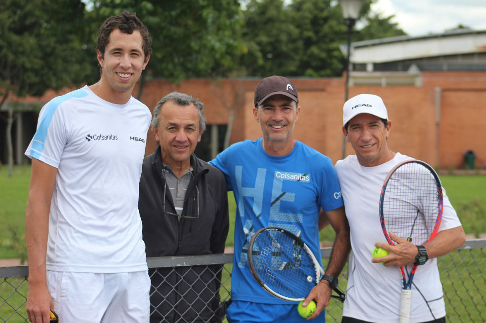 Daniel Galán prepara el US Open en Bogotá