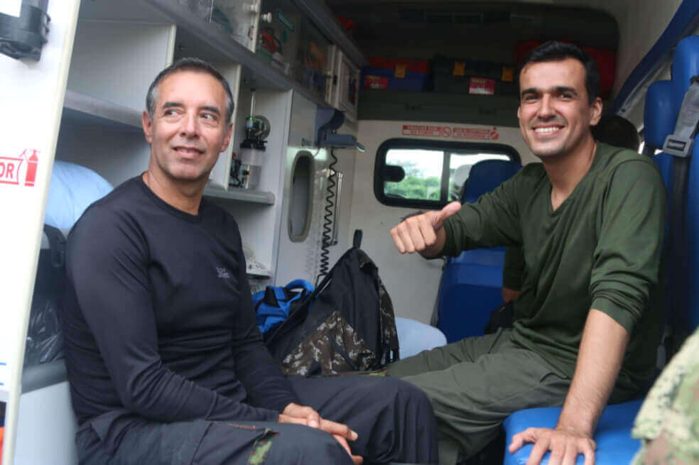 Liberan a tripulación de helicóptero secuestrada por el Eln