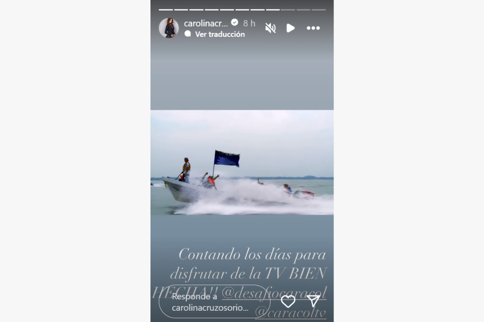 ¿Pulla de Carolina Cruz a ‘La Casa de los Famosos’? Así promocionó ‘El Desafío’
