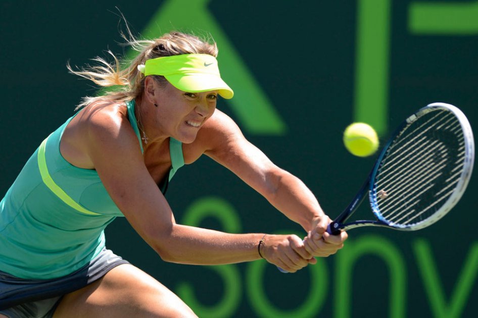 Sharapova alcanza su quinta final en Miami tras arrollar a Jankovic
