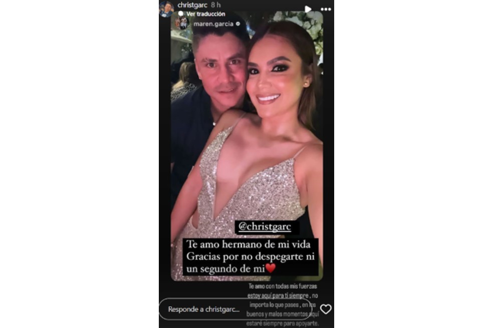 Tras la muerte de Omar Geles, Maren García, su esposa, ha buscado refugio en personas muy importantes para su vida.