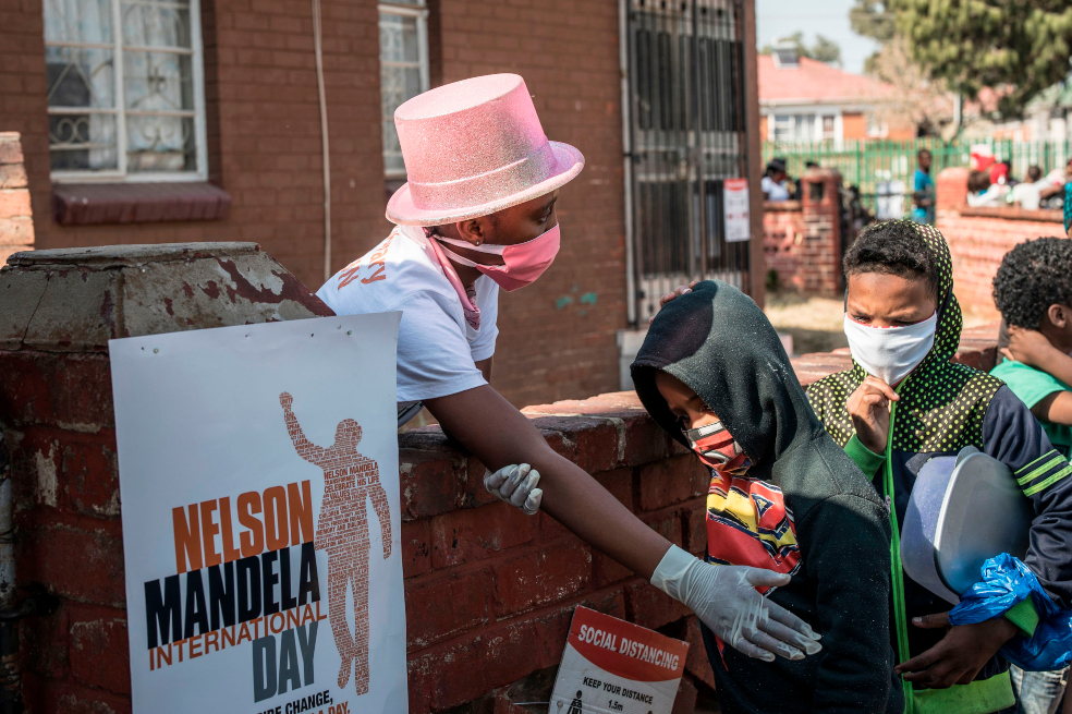 Un momento para recordar a Nelson Mandela
