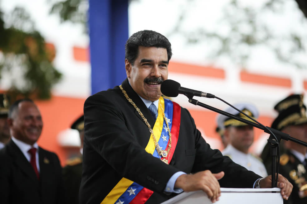 El gobierno de Nicolás Maduro anunció un gran concierto en respuesta al evento que organizó el empresario Richard Branson en la frontera para el próximo 22 de febrero. / AFP