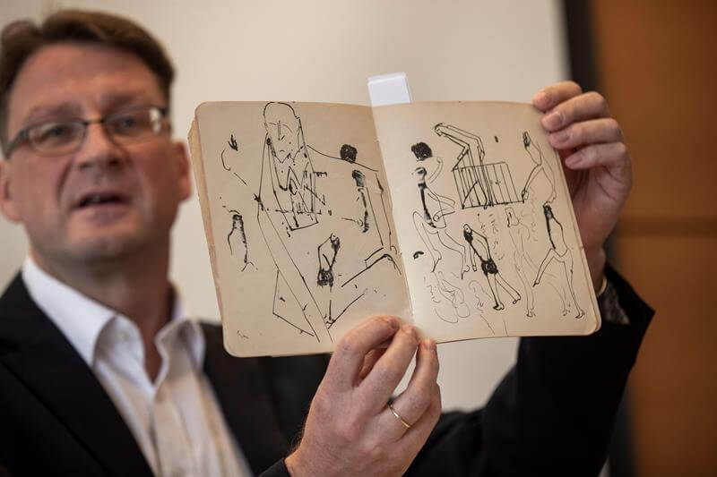 Manuscritos de Franz Kafka ocultos en Suiza salen a la luz en Israel