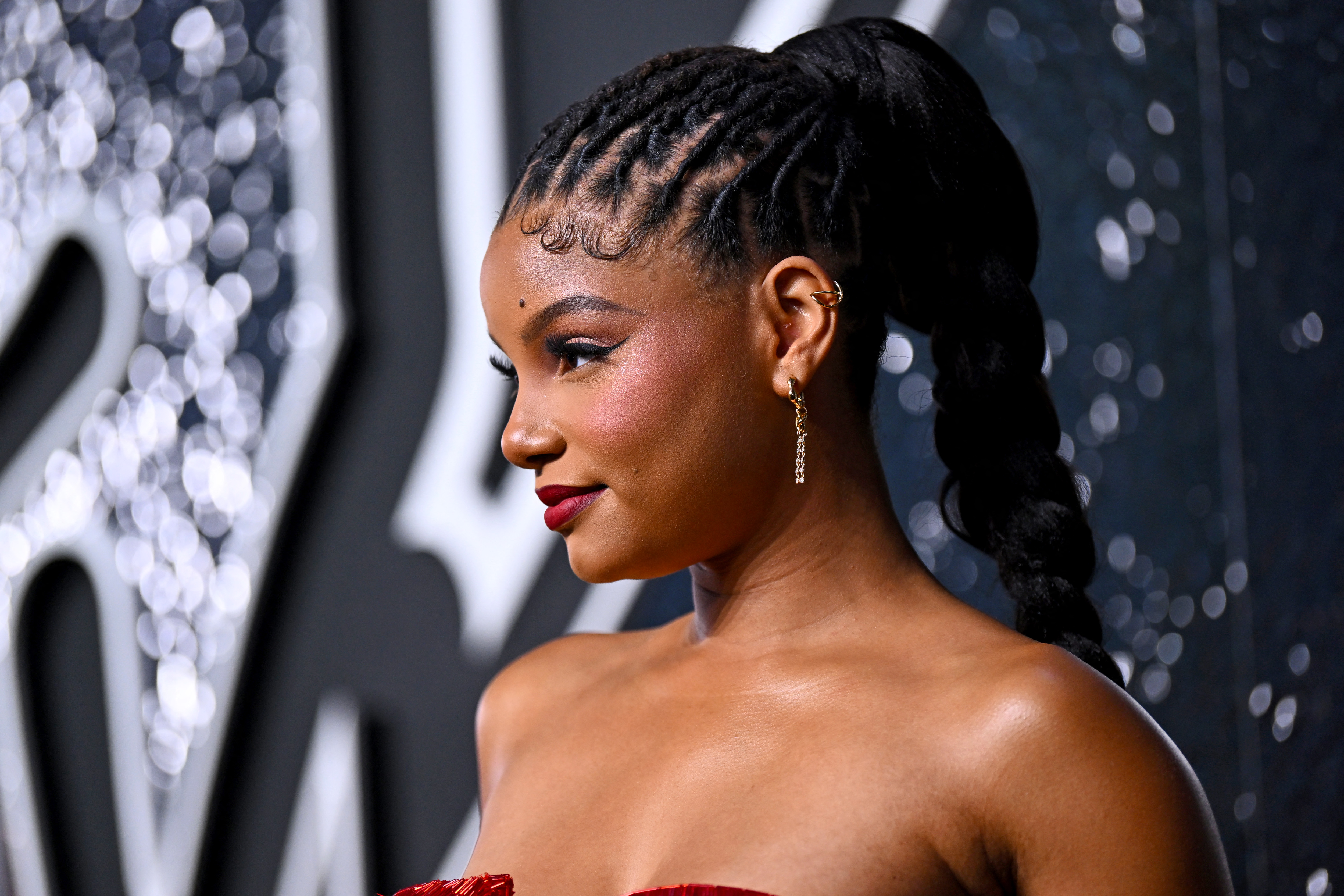 La actriz y cantante Halle Bailey.