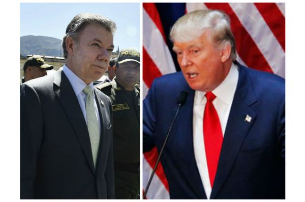 ¿De qué hablará Santos con Trump?