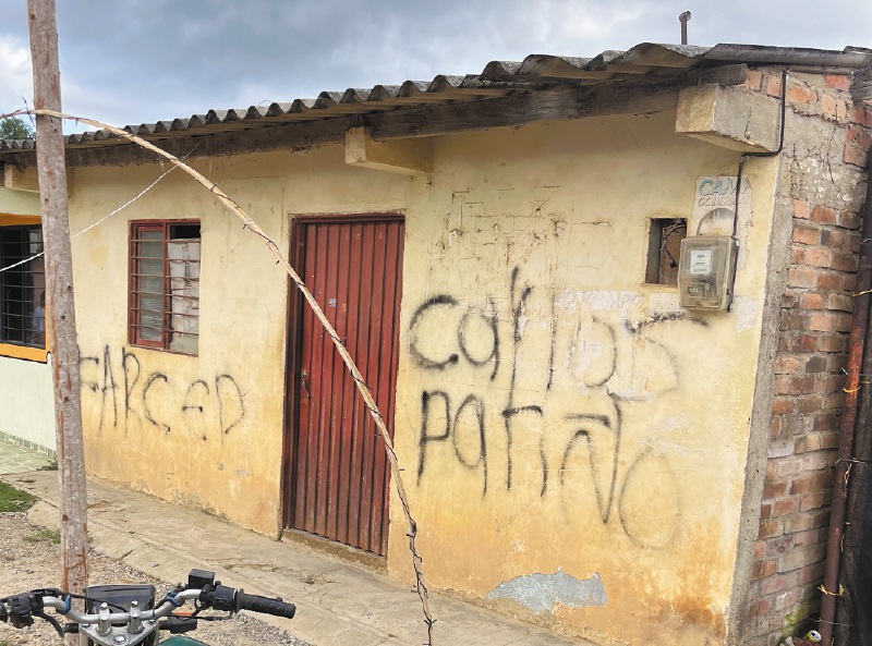 El frente Carlos Patiño es uno de los que controla el cañón del Micay.  