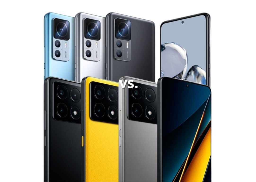 Xiaomi 12T Pro vs. POCO X6 5G: características y diferencias de estos celulares