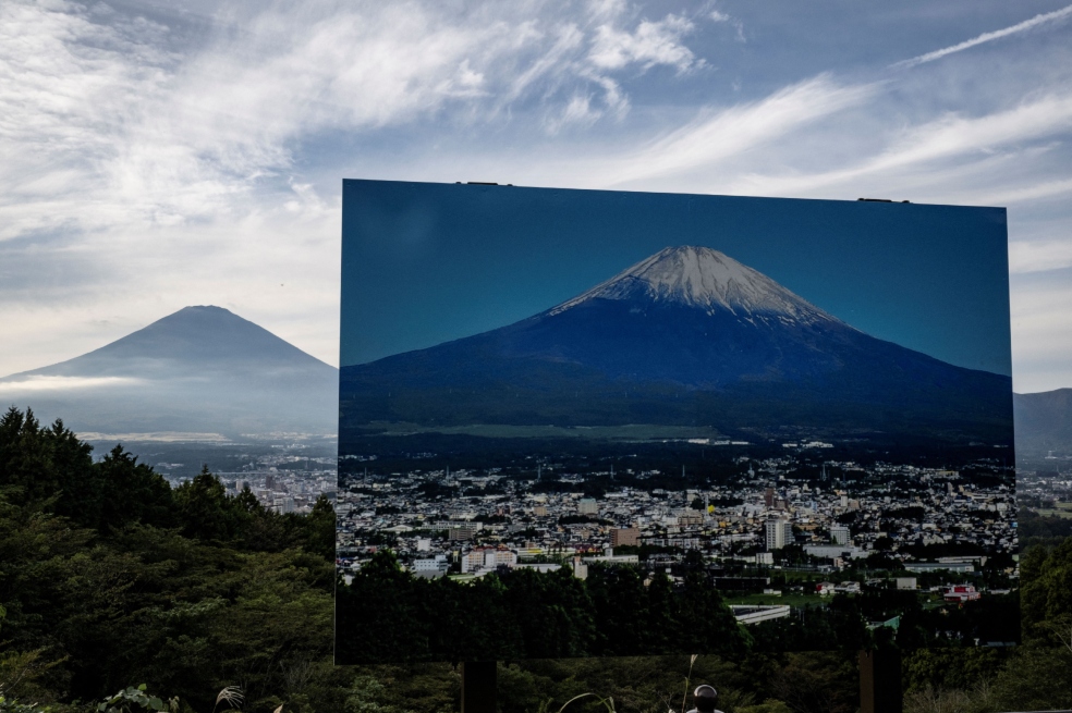 Por primera vez en 130 años, el Monte Fuji permanece sin nieve por largo tiempo