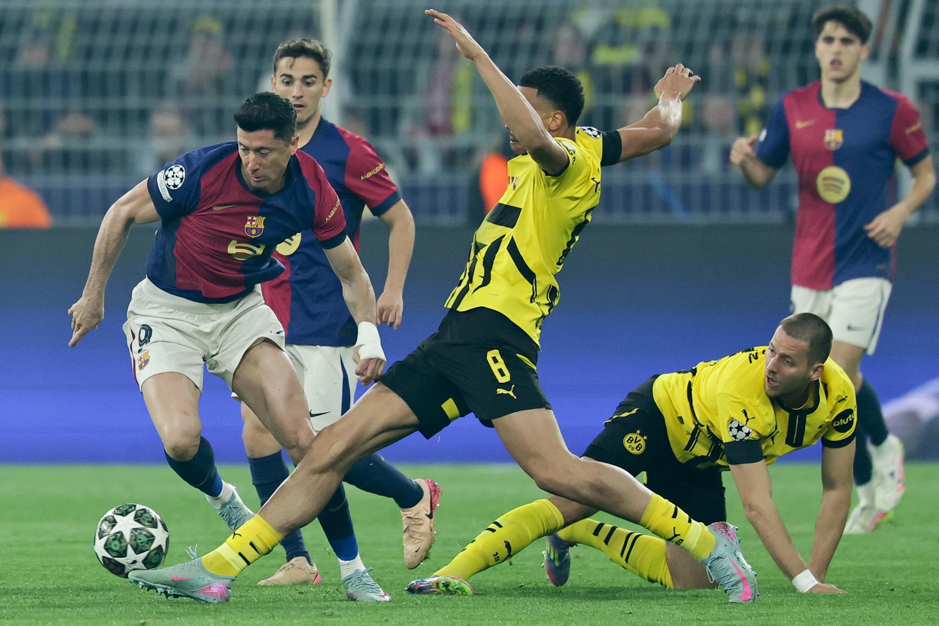 Barcelona sudó frío contra Dortmund: sufrió, pero está en ‘semis’ de la Champions