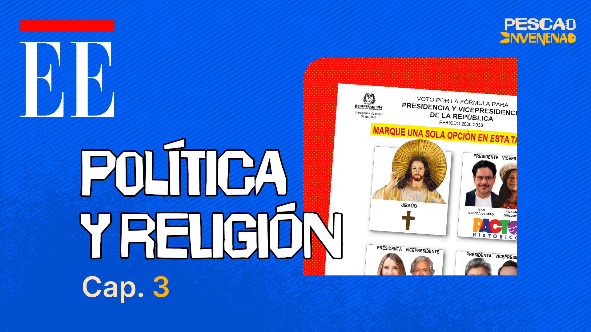 Elecciones presidenciales y cuando Dios aparece en el tarjetón
