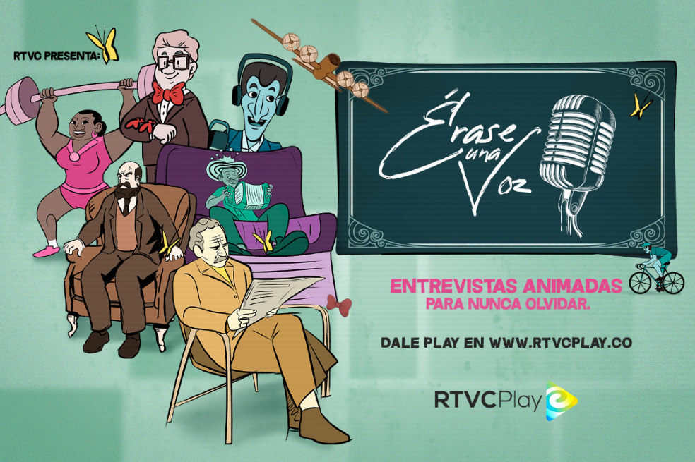 La RTVC estrena su serie animada ‘Érase una Voz’