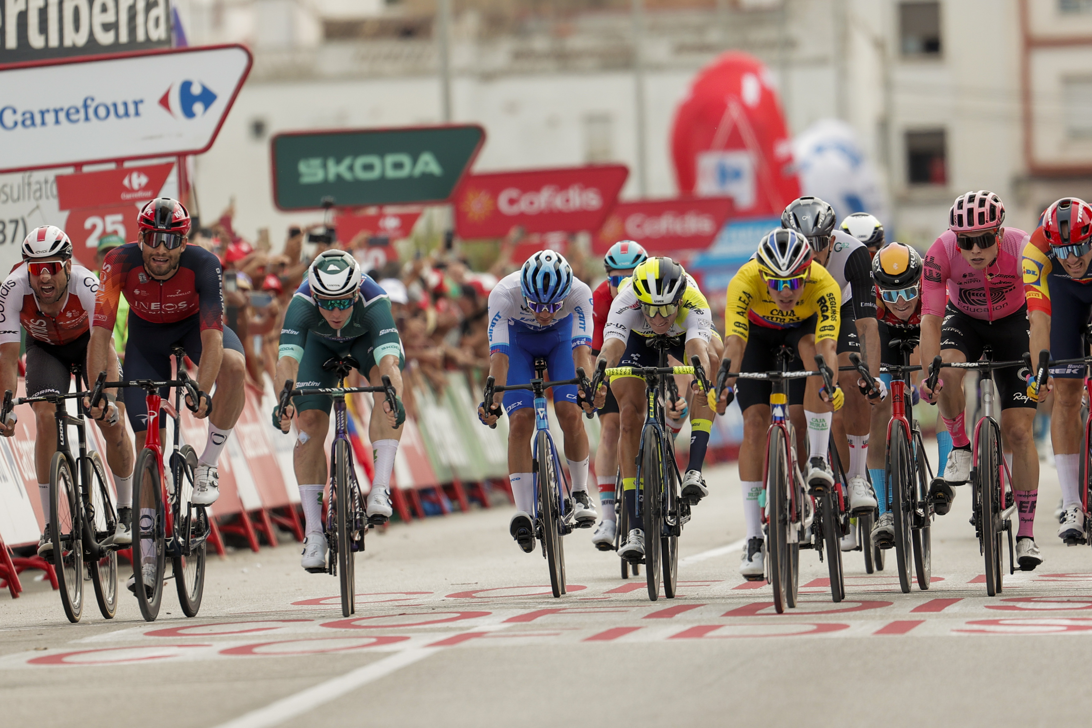 Clasificación general de la Vuelta a España: así van los colombianos