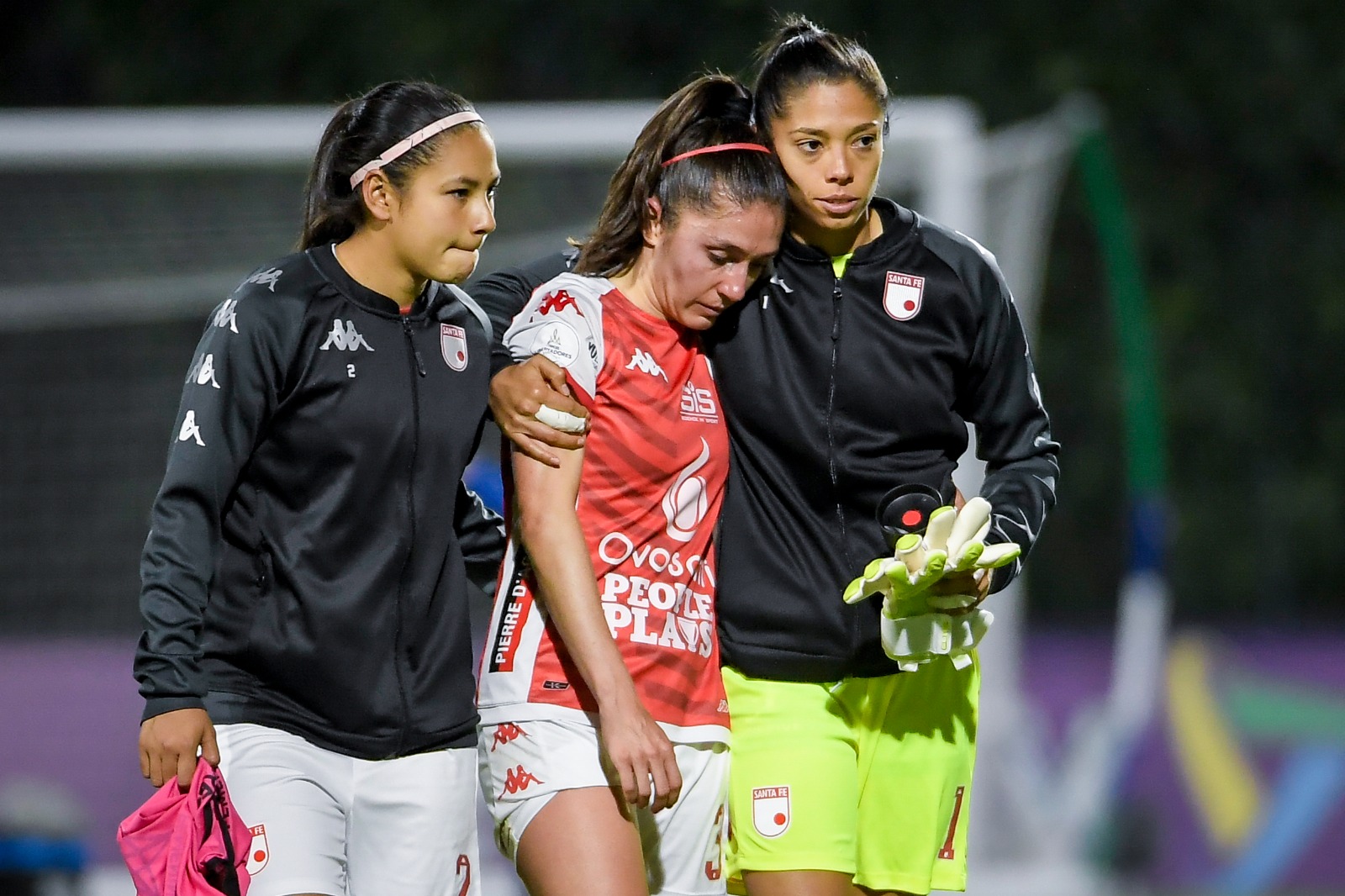 A Santa Fe se le escapó el triunfo y se despidió de la Copa Libertadores Femenina