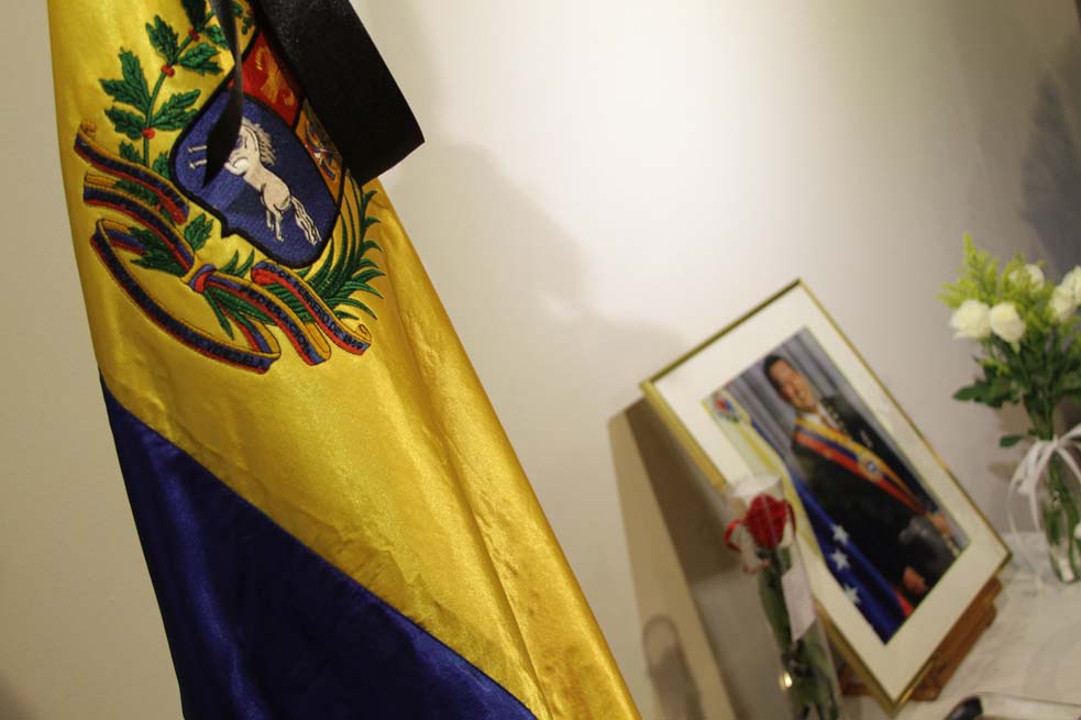 Homenaje a Hugo Chávez en Bogotá