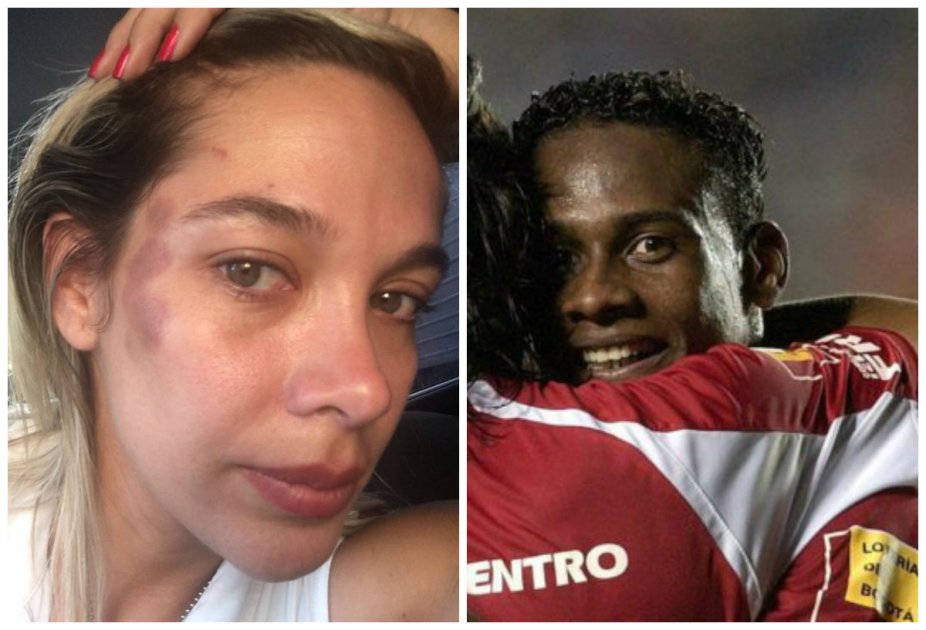 Futbolista es acusado de golpear a su expareja
