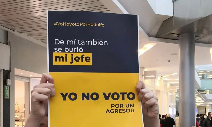Protesta contra Rodolfo Hernández generó momentos de tensión en Bogotá