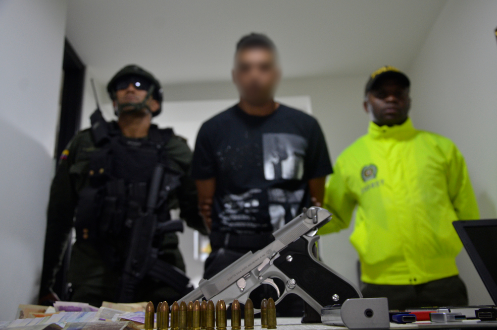 Capturan a supuesto encargado del cobro de extorsiones del Clan del Golfo en Chocó