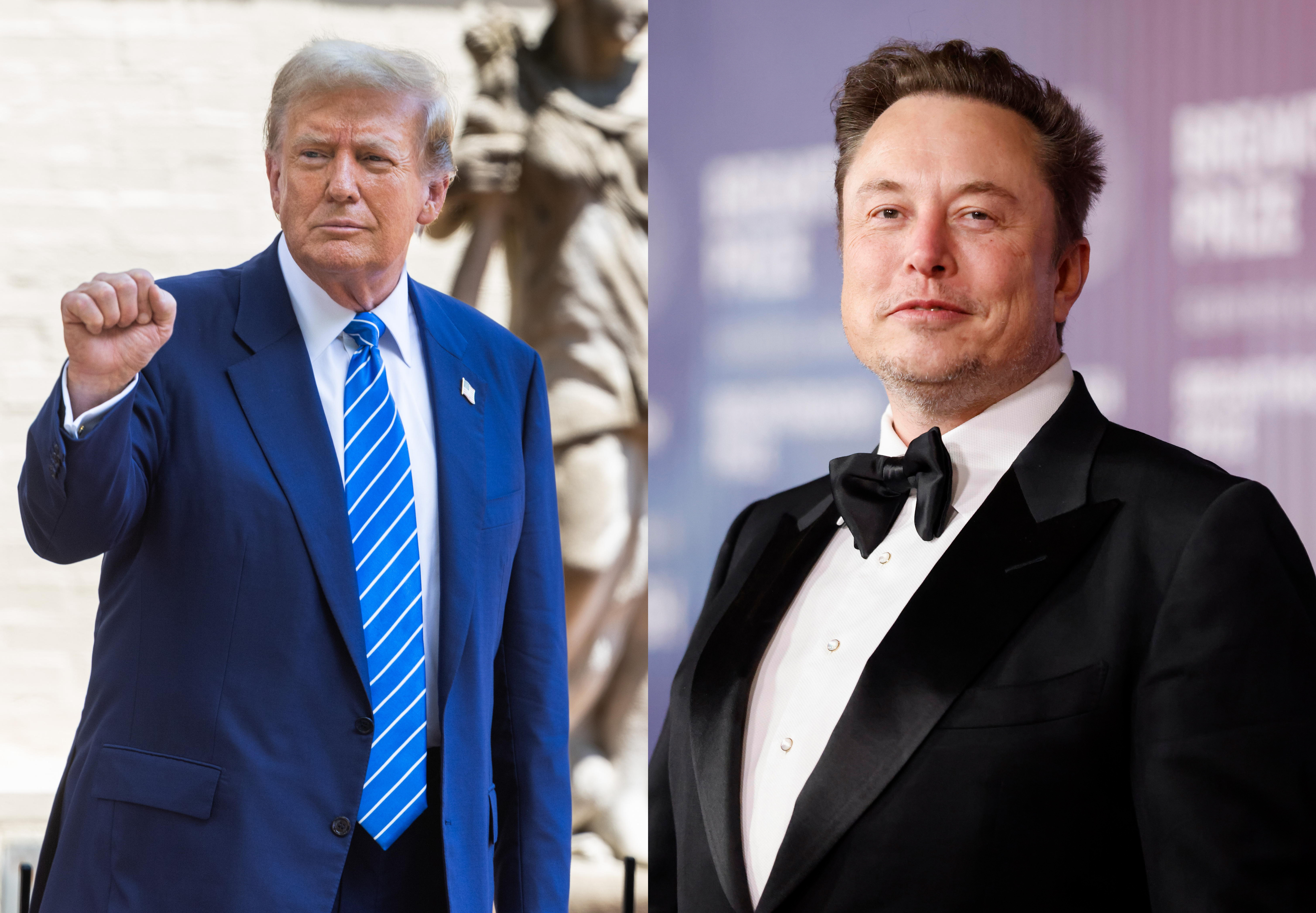 Trump propuso a Elon Musk encabezar reformas fiscales para EE. UU. si gana