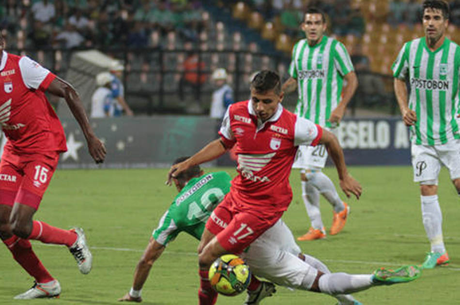 Atlético Nacional empató con Santa Fe y selló su clasificación