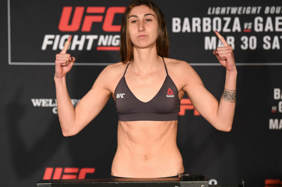 Sabina Mazo vuelve al octágono del UFC