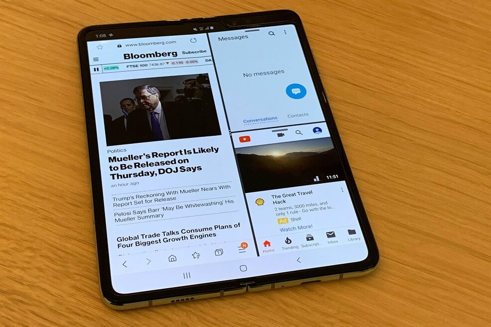 En imágenes: así luce el nuevo Galaxy Fold