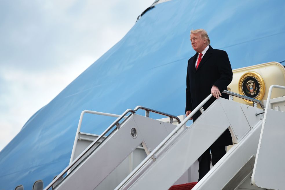 ¿Una “avionada” de Donald Trump?