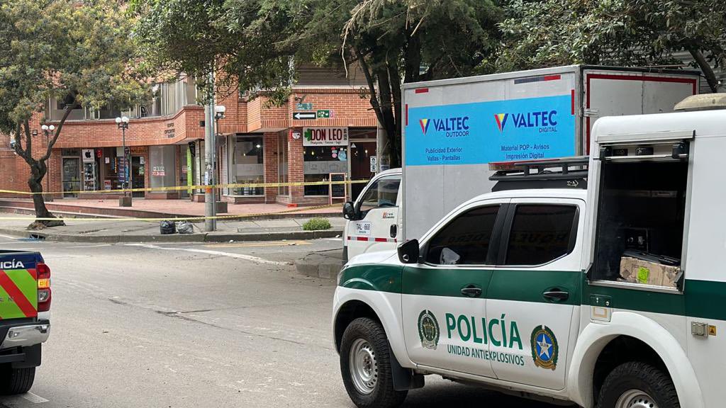 Chapinero: descartan amenaza de bomba en sector comercial en el norte de Bogotá