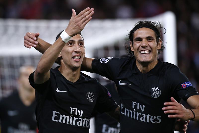 Di María lideró el triunfo de PSG en la Champions League