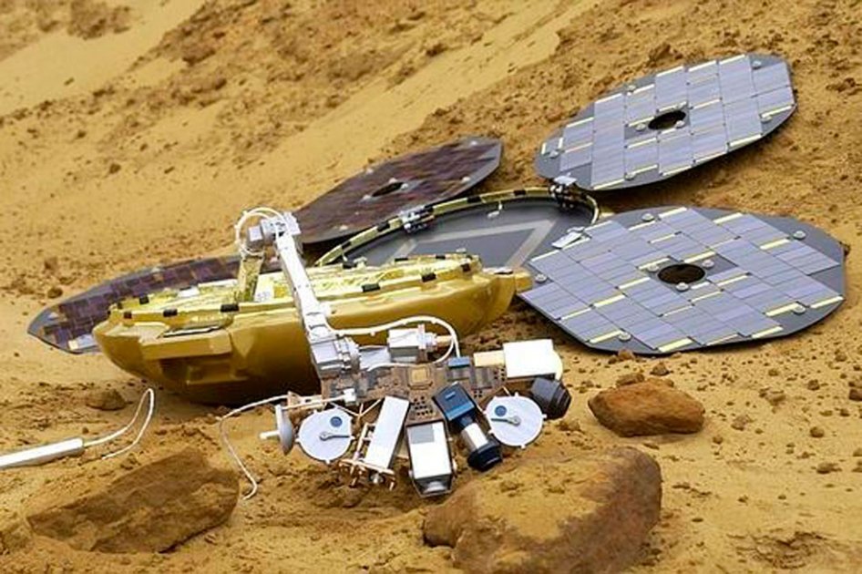 Hallan en Marte nave espacial británica perdida desde 2003