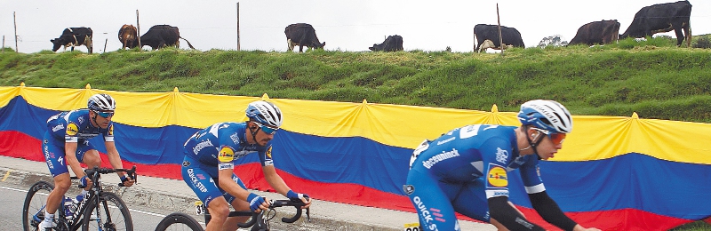 Imágenes del Tour Colombia de 2020.